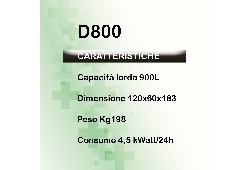 FRIGO PER FARMACI 800L DOPPIA TEMPERATURA