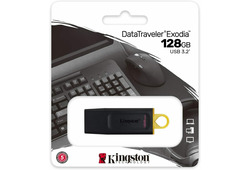 Pendrive Kingston DataTraveler Exodia USB 128GB - USB 3.2 Gen 1-con cover