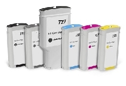 Hp 727 Ciano Cartuccia Compatibile 