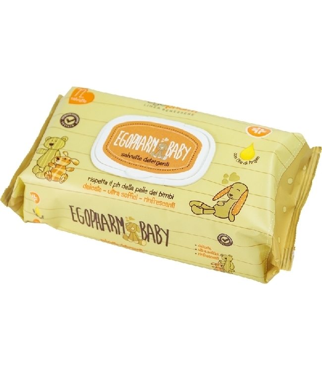 Art. EGO801 Salviettine detergenti con olio di argan