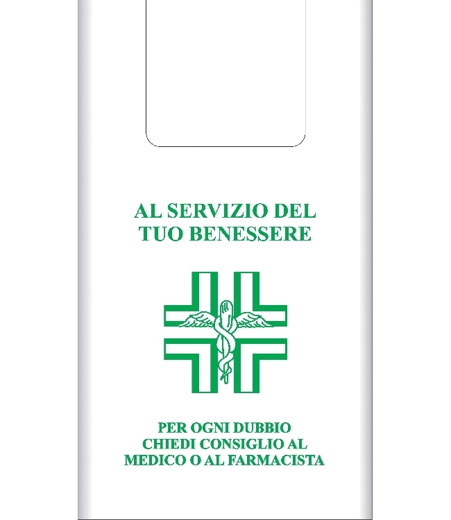 Art. BIEGO037X Shoppers  F.to 40x80, biodegradabile e compostabile, Manico a canottiera, ct. 5 kg.