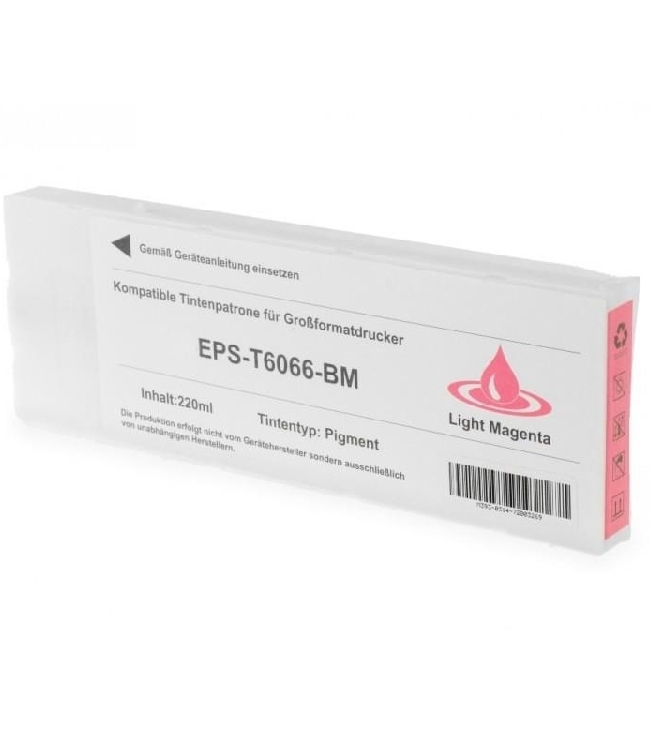 Epson T6066 Light Magenta  Cartuccia Compatibile
