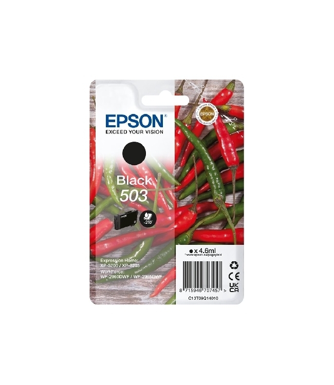 Epson T503 Nero C13T09Q14010 Cartuccia Originale