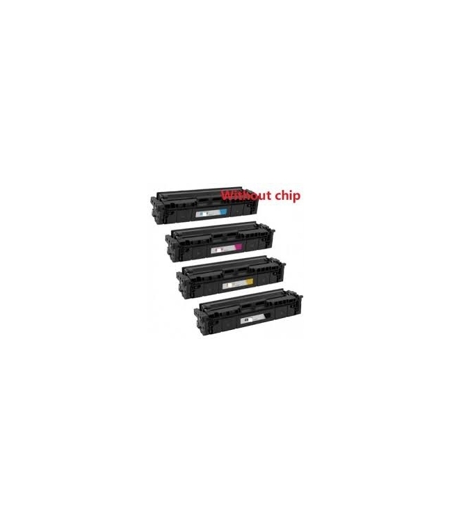 Canon 055 Ciano Toner SENZA CHIP Compatibile per LBP 663Cdw, LBP 664Cx, MF 740