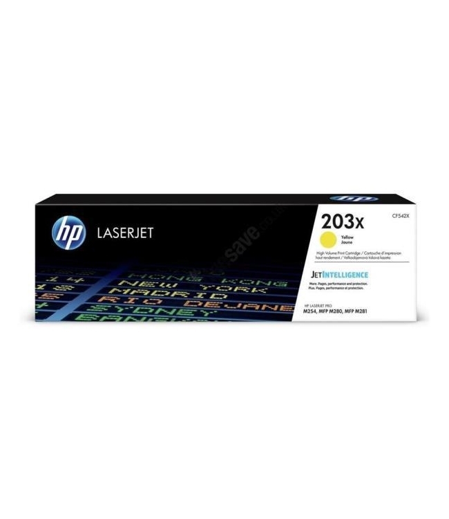 Hp CF542X Giallo Toner Originale 2500 pagine