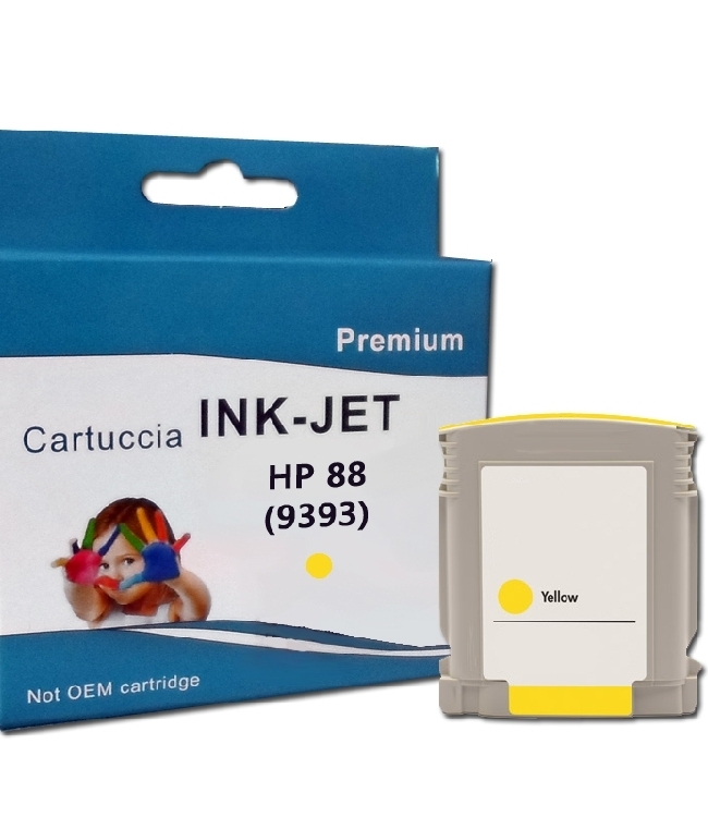 Hp no. 88 (9393) Giallo Cartuccia Compatibile