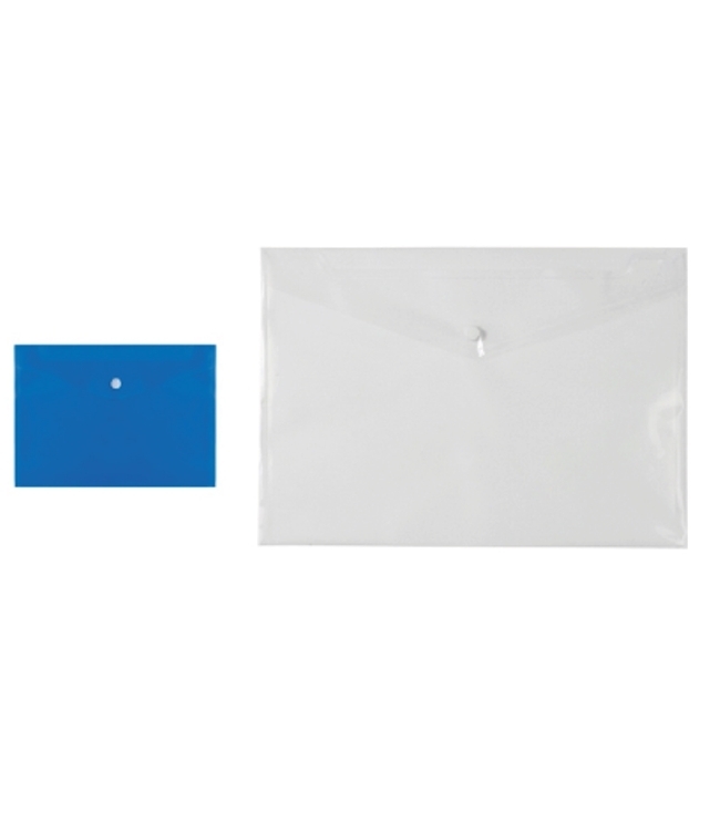 Art. FS504H, Busta portadocumenti. Chiusura con bottone bianco.