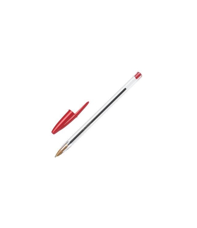 Confezione 50 pz Penna a sfera Bic Cristal Rosso