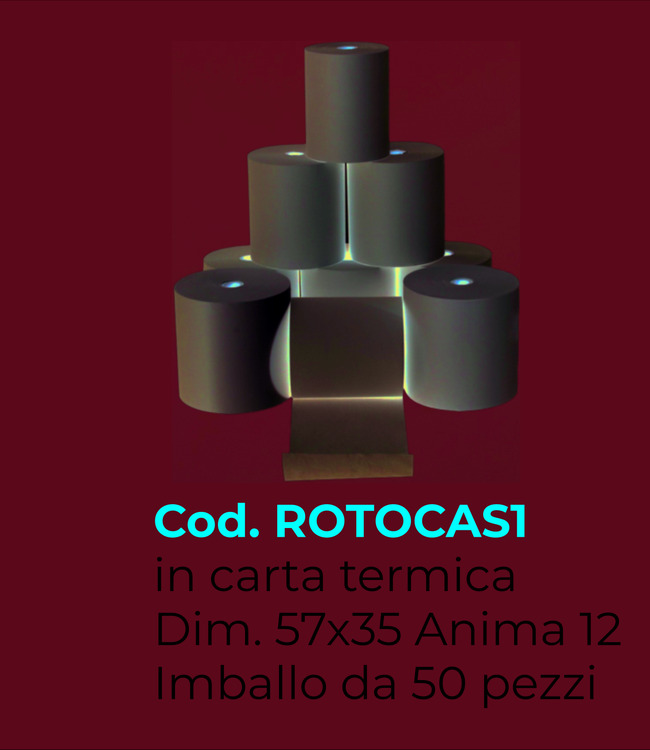 ROTOLO CASSA 57X35